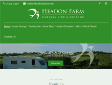 Tablet Screenshot of headonfarm.co.uk